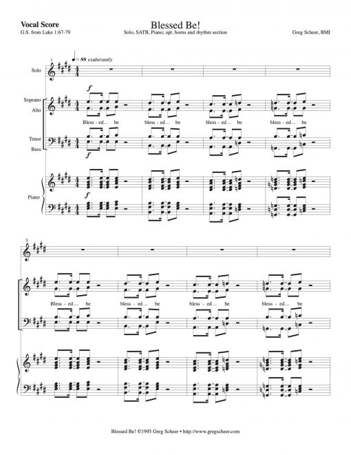 blessed_be-vocal_score Blessed Be!