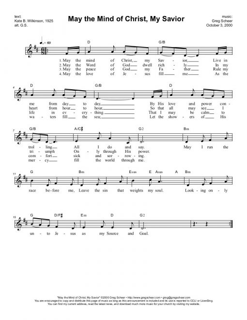 may_the_mind-lead May the Mind of Christ My Savior