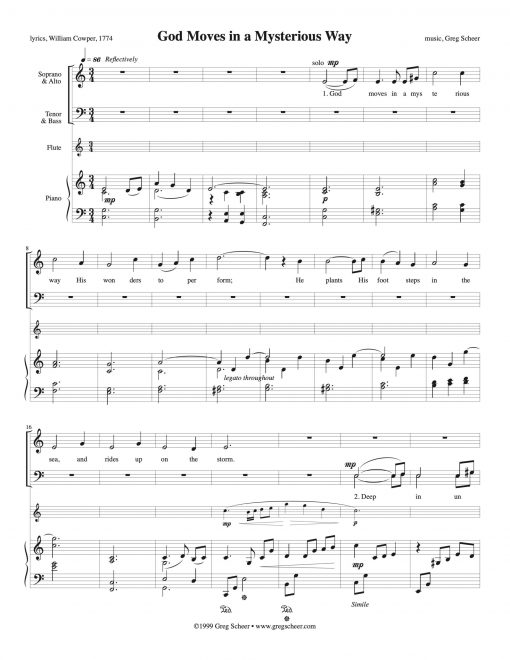 God Moves in a Mysterious Way