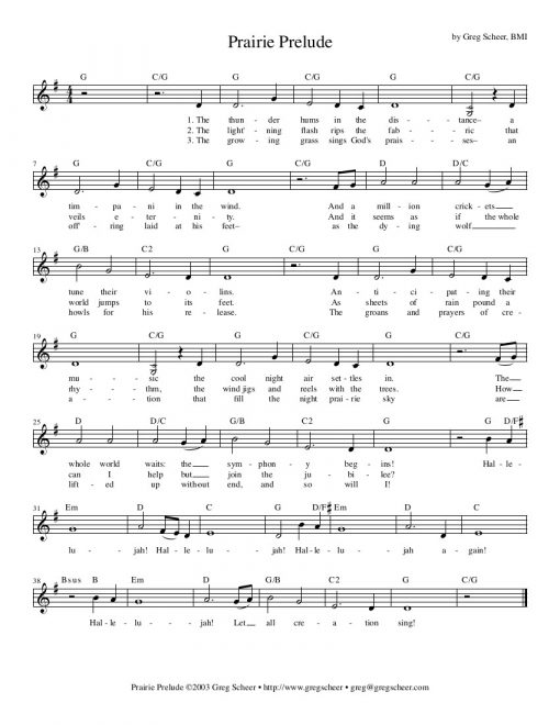 Prairie Prelude
