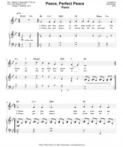 Peace, Perfect Peace (PAX TECUM)