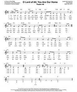 Psalm 46: O Lord of All, You Are Our Home