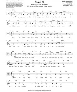 psalm_37-leadsheet.p1 Psalm 37: An Antiphonal Acrostic