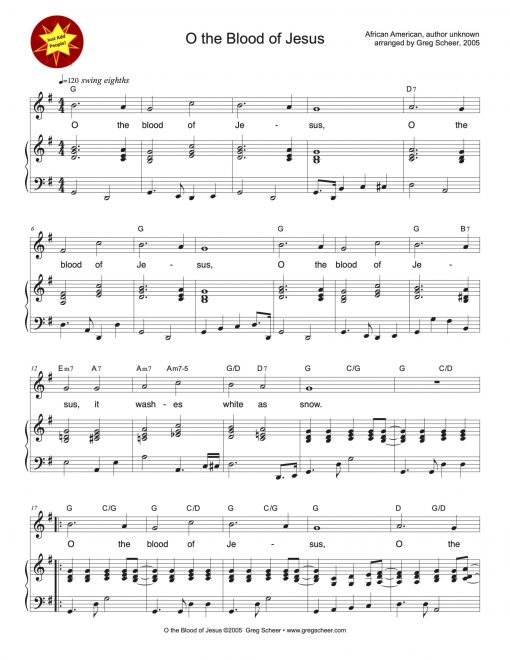 O the Blood of Jesus