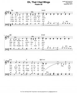 Psalm 55: Oh, That I Had Wings