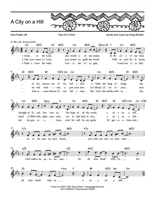 Psalm 48: A City on a Hill