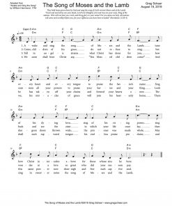 moses_and_the_lamb-leadsheet The Song of Moses and the Lamb