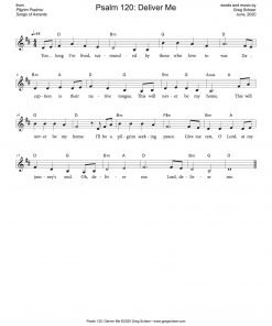 Psalm 120: Deliver Me