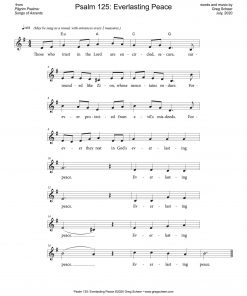 Psalm 125: Everlasting Peace