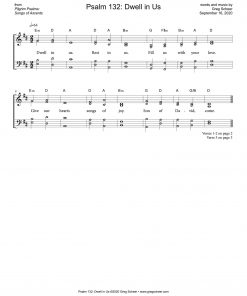 Psalm 132: Dwell in Us