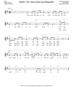 psalm_133-how_good_and_beautiful Psalm 133: How Good and Beautiful