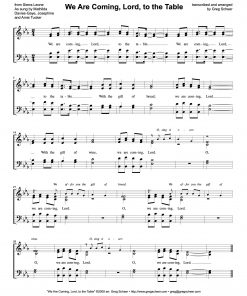 we_are_coming_lord_to_the_table We Are Coming, Lord, to the Table