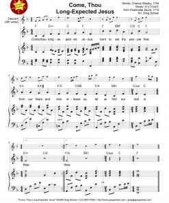 stuttgart-come_thou_long_expected-piano-justaddpeople Come, Thou Long-Expected Jesus (STUTTGART)