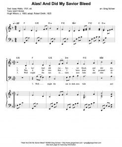 Alas! And Did My Savior Bleed (MARTYRDOM)