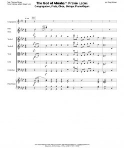 the_god_of_abraham_praise-orch The God of Abraham Praise (LEONI) – chamber/full orchestra