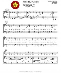 Immortal, Invisible (ST. DENIO)