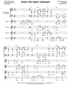 Psalm 150: Hallel, Hallelujah!