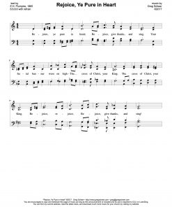 Rejoice, Ye Pure in Heart