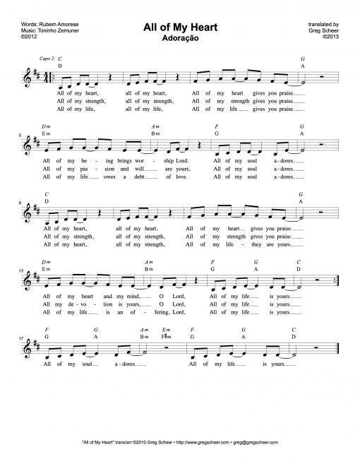 Adoração/All of My Heart
