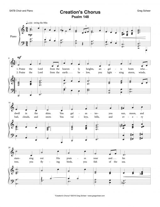 Psalm 148: Creation's Chorus