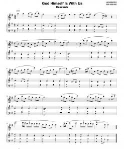 God Himself Is with Us (ARNSBERG) – violin descant