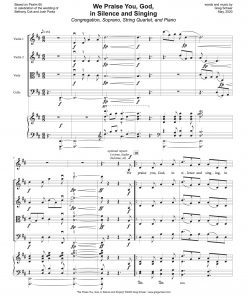 Psalm 65: We Praise You, God, in Silence and Singing