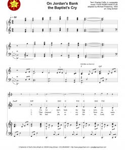On Jordan's Banks the Baptist's Cry (PUER NOBIS NASCITUR)