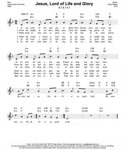 Jesus, Lord of Life and Glory