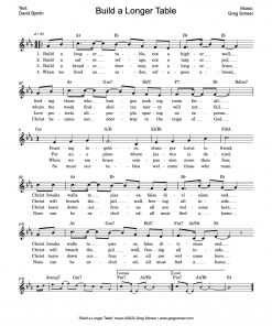 Build a Longer Table