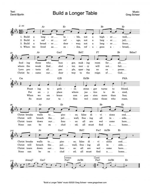 Build a Longer Table