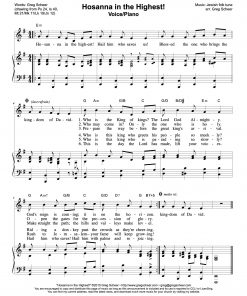 Hosanna in the Highest (The King of Glory)