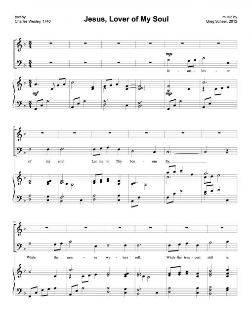 Jesus Lover of My Soul