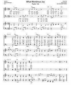 what_wondrous_joy Psalm 133: What Wondrous Joy