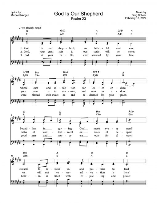 Psalm 23: God Is Our Shepherd