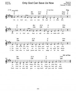 Psalm 62: Only God Can Save Us Now