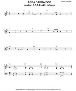 ABBA DABBA DOO
