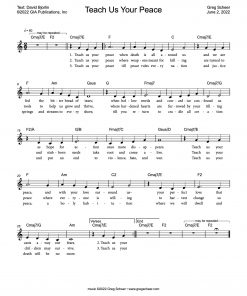 bjorlin-teach_us_your_peace-lead Teach Us Your Peace