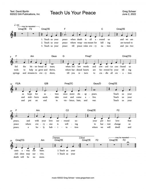 bjorlin-teach_us_your_peace-lead Teach Us Your Peace