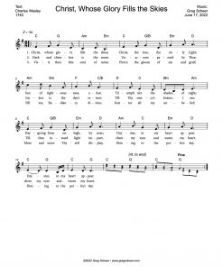 christ_whose_glory_fills_the_skies-lead Christ, Whose Glory Fills the Skies