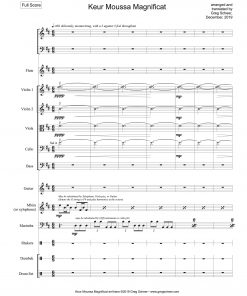 keur_moussa_magnificat-score Keur Moussa Magnificat (Mon âme exalte le Seigneur)