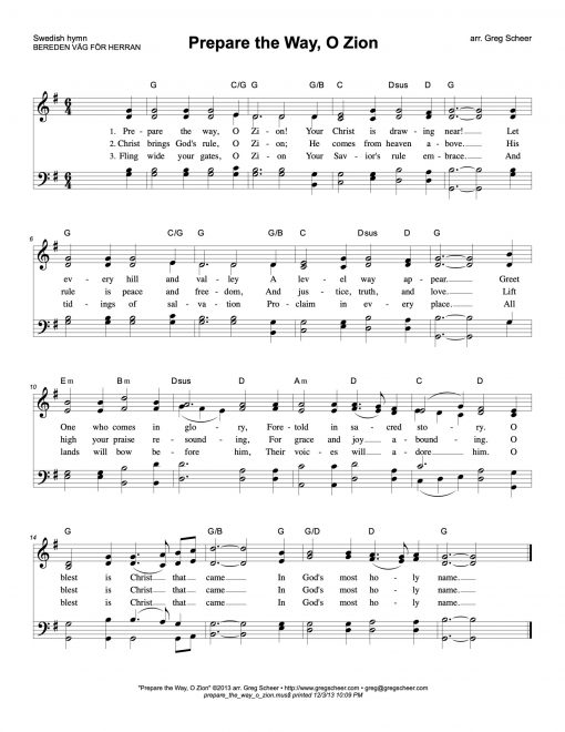 prepare_the_way_o_zion Prepare the Way, O Zion
