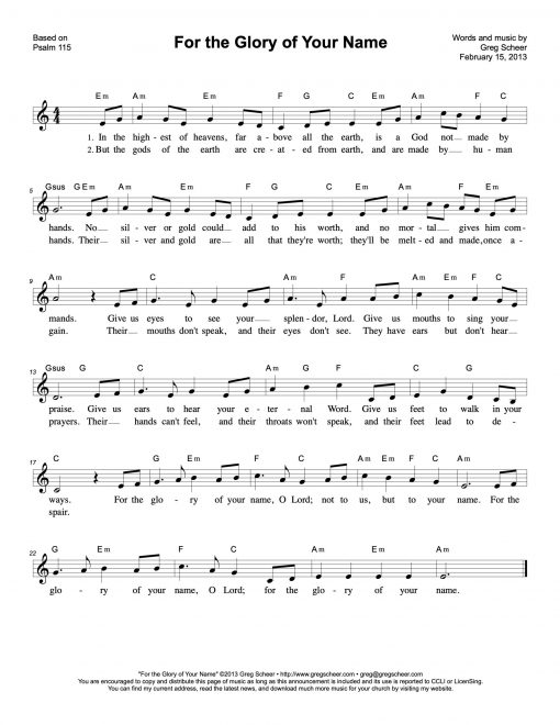 psalm_115-for_the_glory_of_your_name Psalm 115: For the Glory of Your Name