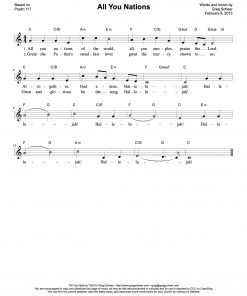 Psalm 117: All You Nations