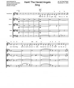 Hark! The Herald Angels Sing – strings