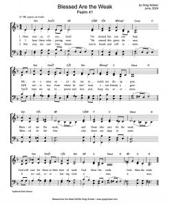 psalm_041-blessed_are_the_weak Psalm 41: Blessed Are the Weak