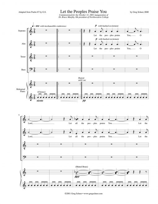 Let All the Peoples Praise You